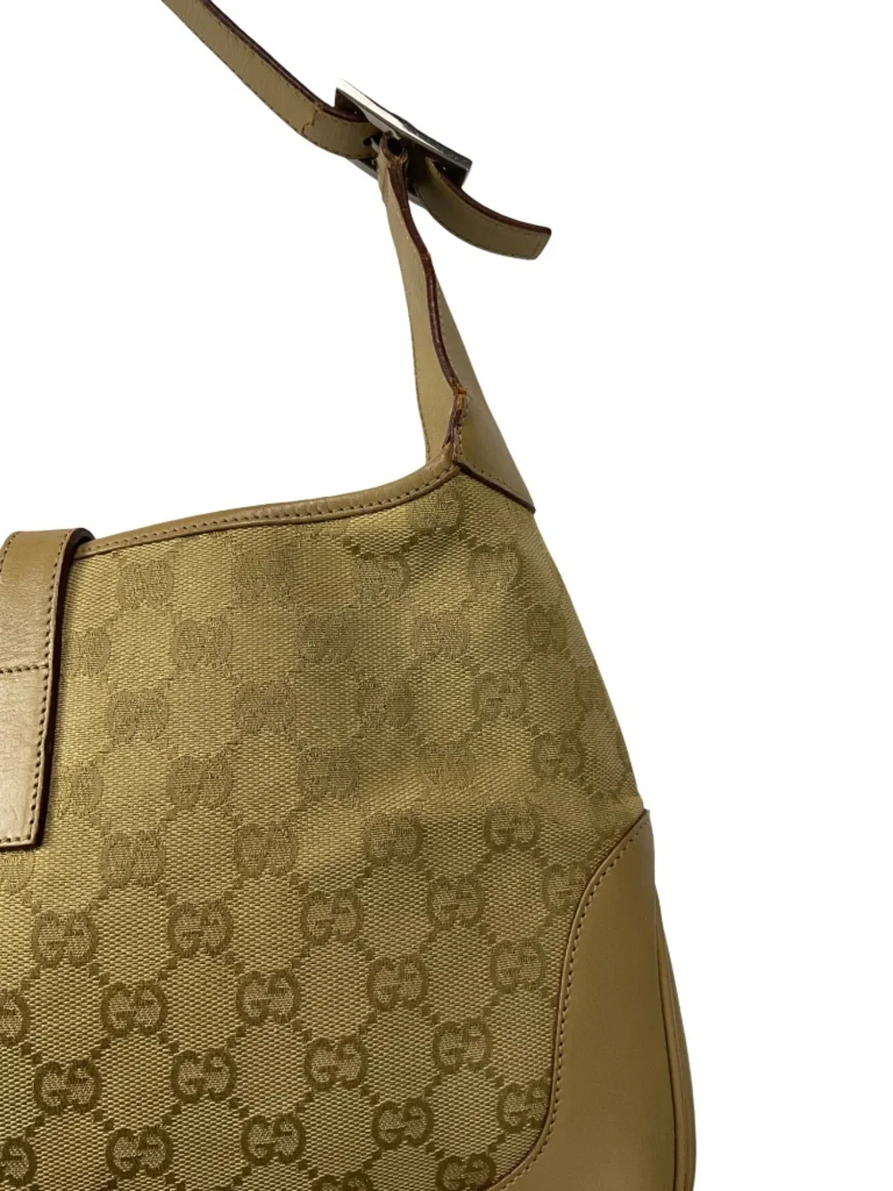 Gucci GG Canvas Jackie Hobo Bag